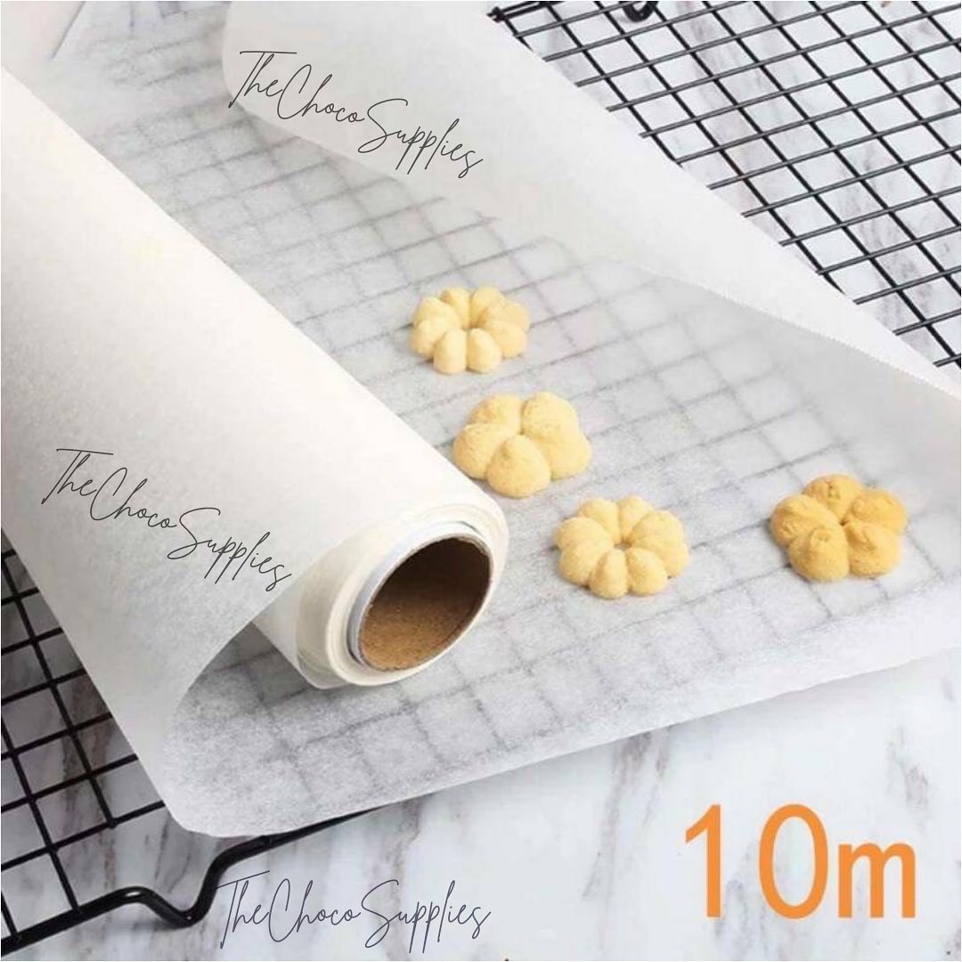 Baking Paper Roll 10metre – TheChocoSupplies