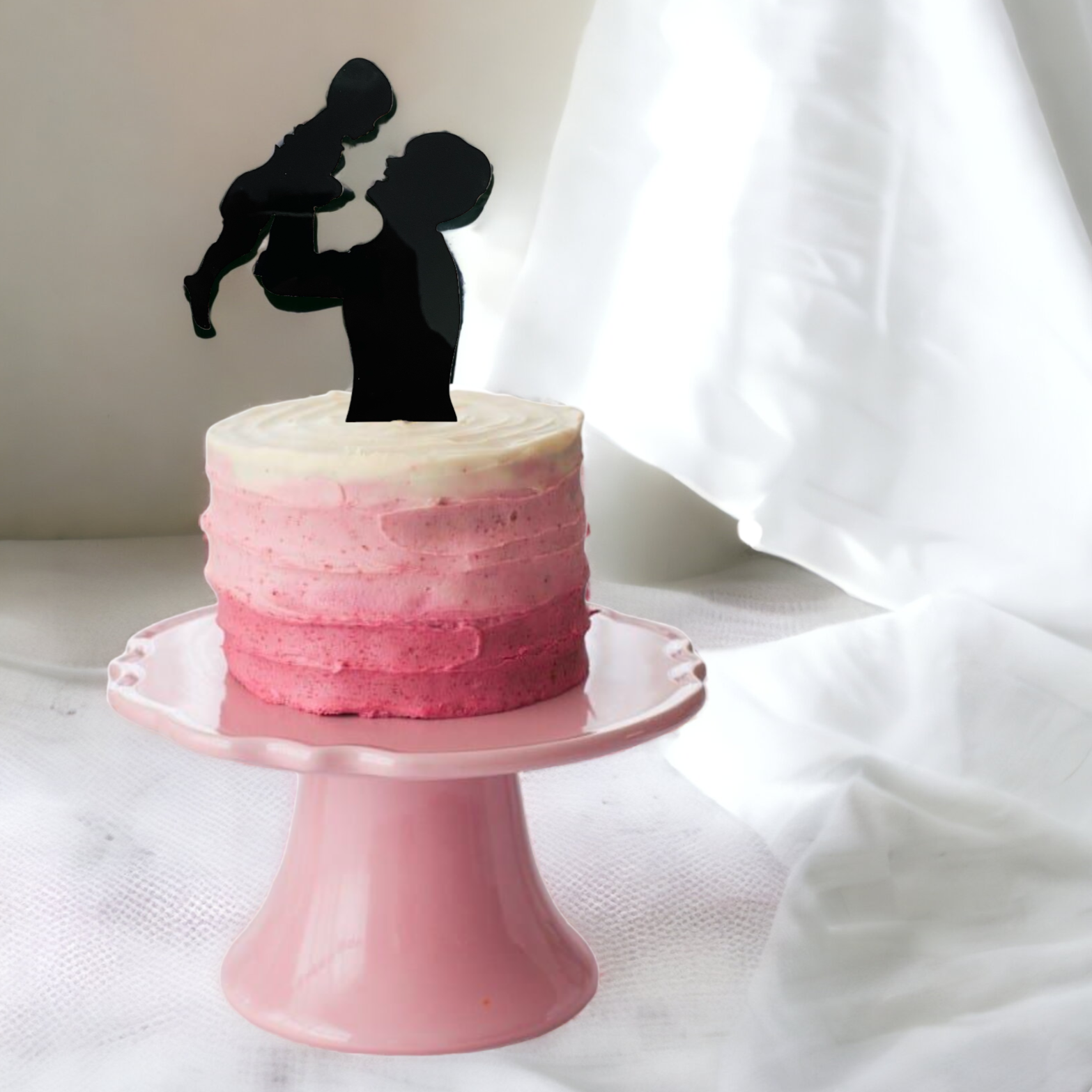 ZHENGYE Happy Acrylic Birthday For Dad Cake Topper for India | Ubuy