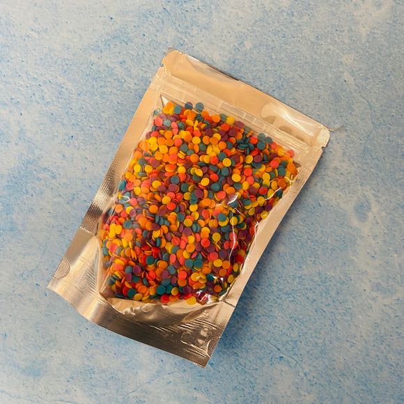 Confetti Big Discs Sprinkles | Rainbow Sprinkles | Edible