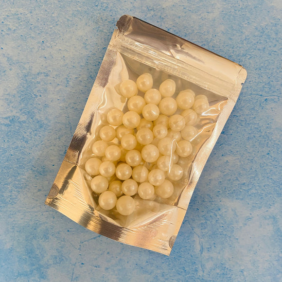 Jumbo Size White Pearls | 100gms