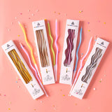 Spiral Candle (Pack of 6pcs) | Assorted Colours | Bulk Options