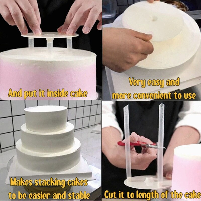 CakeSafe Acrylic Discs - 5 Petal | The Cake Room Studio