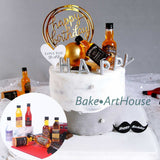 Blenders Pride | Fake Miniature Alchohol | Cake Topper