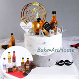 Hennessy | Fake Miniature Alcohol | Cake toppers | NON EDIBLE