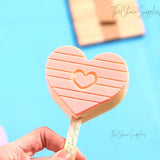 Heart-Round shape Cakesicle Mould