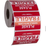 Fragile Sticker 600pcs roll