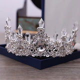 Diamond Studded Crown cake topper