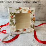 Christmas theme brownie box by thechocosupplies